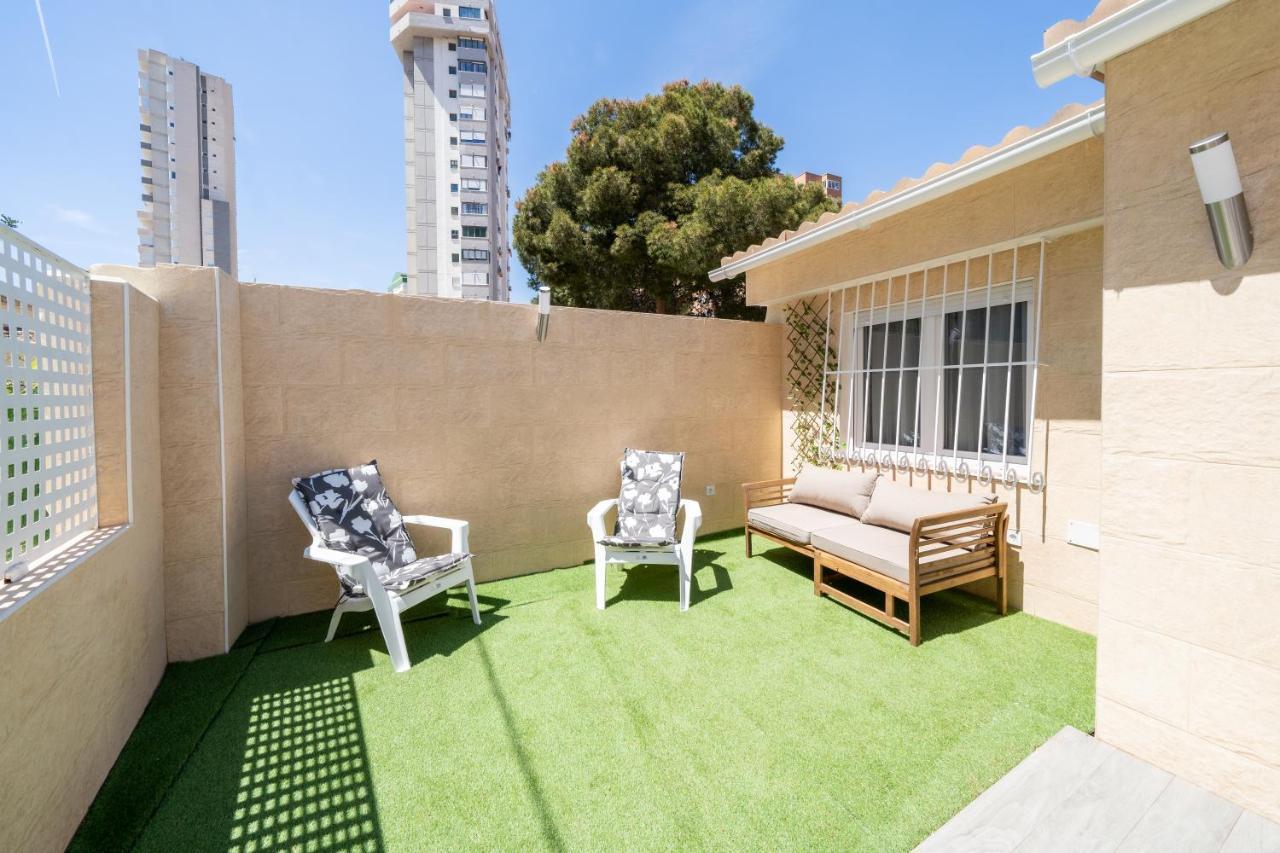 Apartamento Alma Con Terreno Privado Y Parking Compartido - A 800M De Playa Poniente Benidorm Exteriör bild